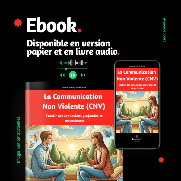 Ebook - Livre CNV La Communication Non Violente JaoideBoost